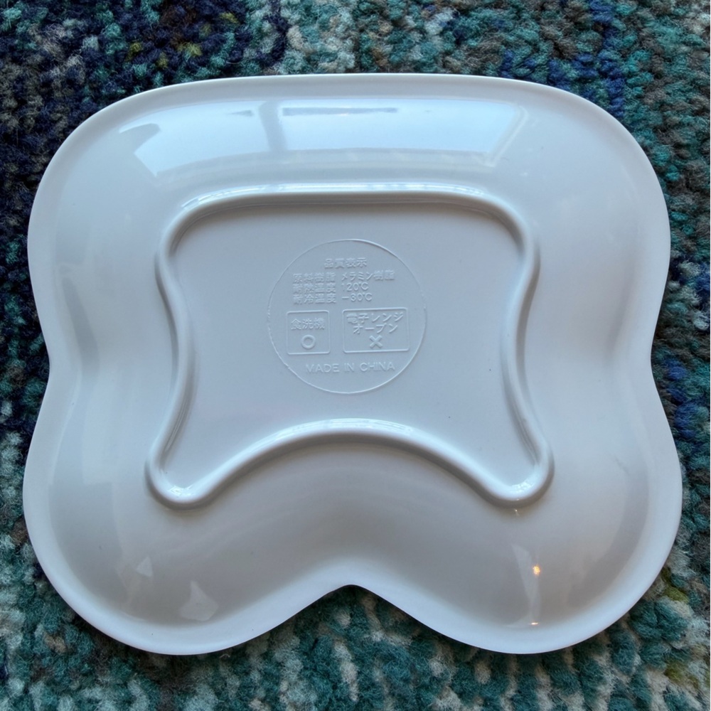 Small Melamine Character Plate - Picture 2 of 2